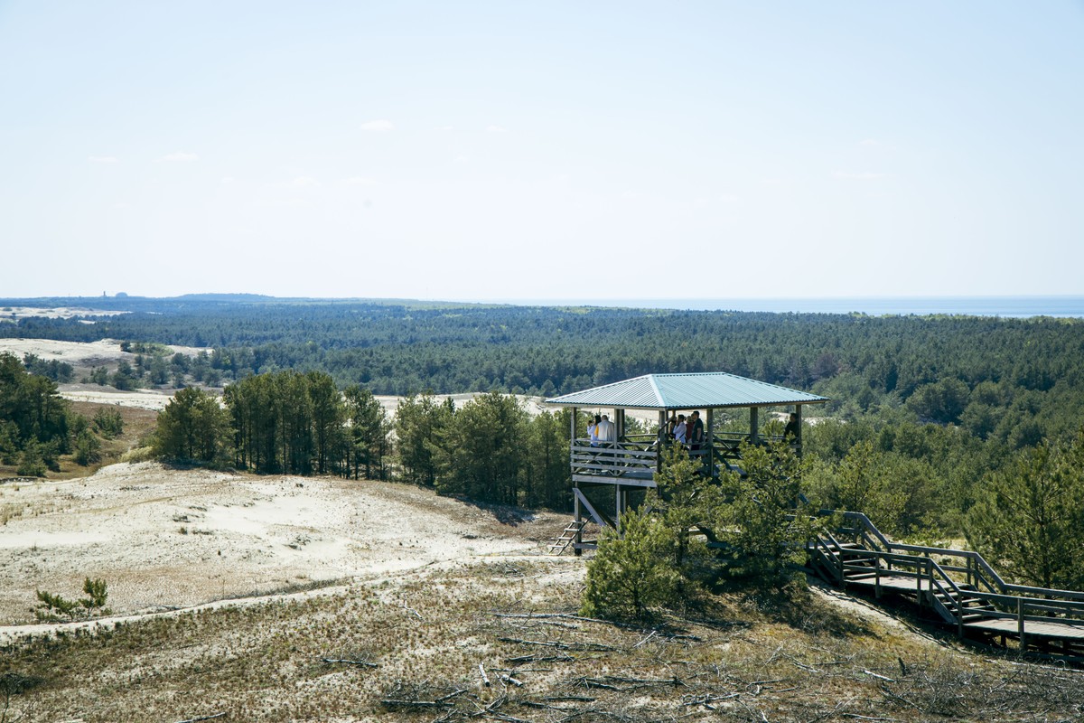 Утренняя Куршская коса, Зеленоградск и замок Нессельбек на автобусе — фото 10
